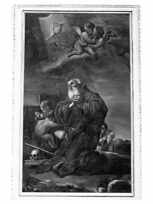 San Francesco di Paola (dipinto) di Arnò Carlo (sec. XIX)