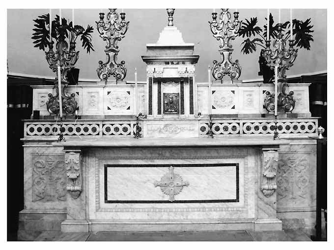 altare - ambito salentino (sec. XIX)