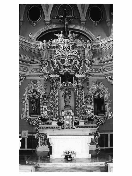 altare - ambito salentino (seconda metà sec. XVIII, sec. XVIII)