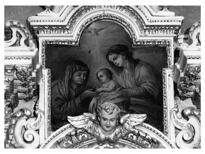 Madonna con Bambino e sant'Anna (dipinto) - ambito pugliese (seconda metà sec. XVIII)