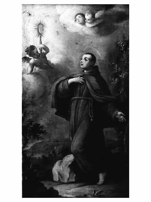 San Pasquale Baylon (dipinto) - ambito Italia meridionale (sec. XVIII)