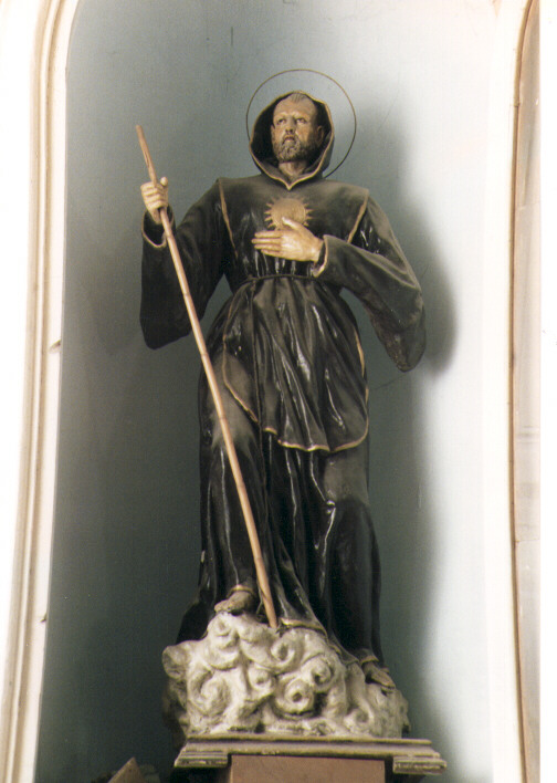 San Francesco di Paola (statua) - ambito pugliese (metà sec. XVIII)