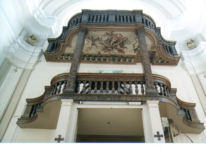 cantoria - manifattura Italia meridionale (secc. XVII/ XVIII)