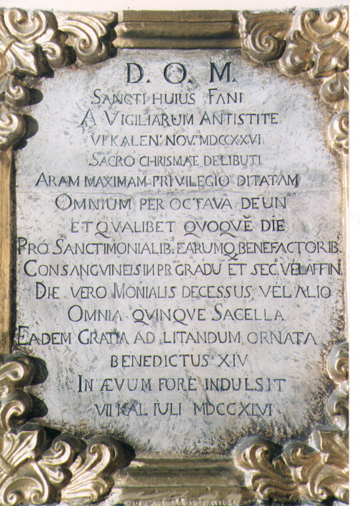 lapide - ambito Italia meridionale (sec. XVIII)