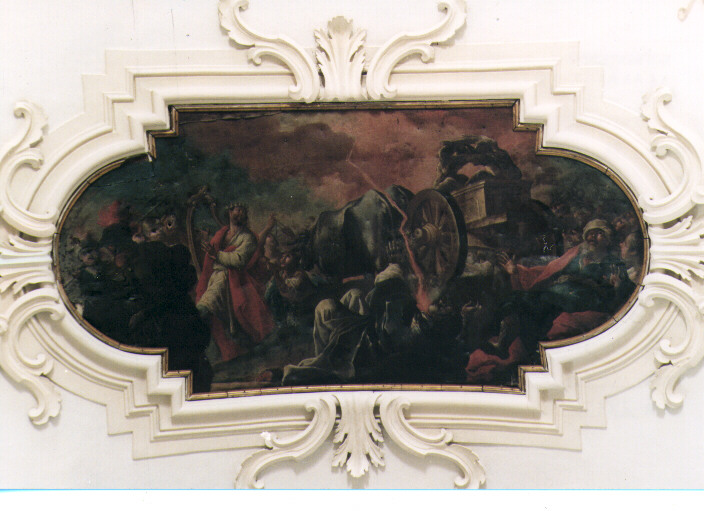 trasporto dell'Arca dell'alleanza a Gerusalemme (dipinto) - bottega napoletana (seconda metà sec. XVIII)