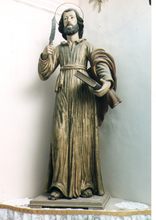 San Bartolomeo (statua) - ambito Italia meridionale (prima metà sec. XVIII)
