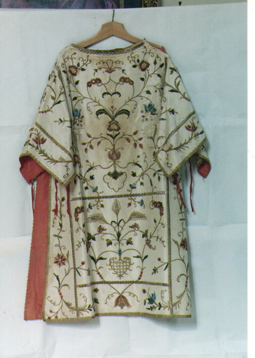 dalmatica, serie - manifattura Italia meridionale (inizio sec. XX)