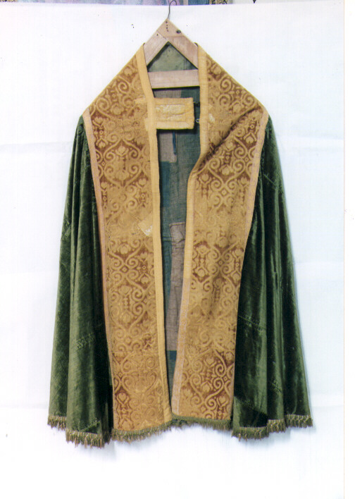 piviale - manifattura italiana (seconda metà sec. XVIII)