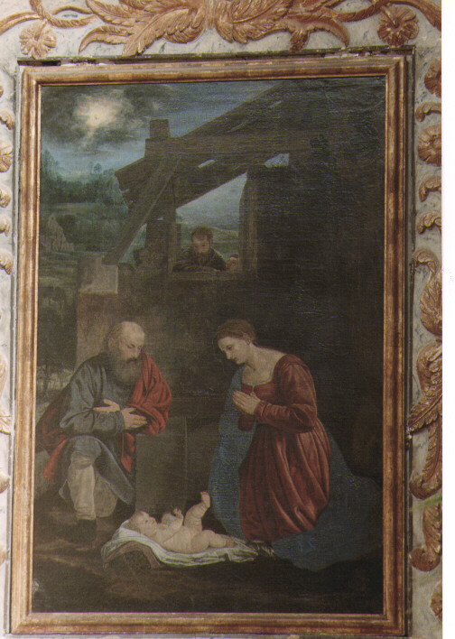 natività di Gesù (dipinto) di Savoldo Giovanni Gerolamo (sec. XVI)