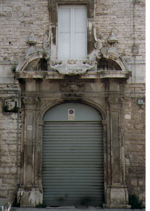 portale - ambito Italia meridionale (sec. XVIII)