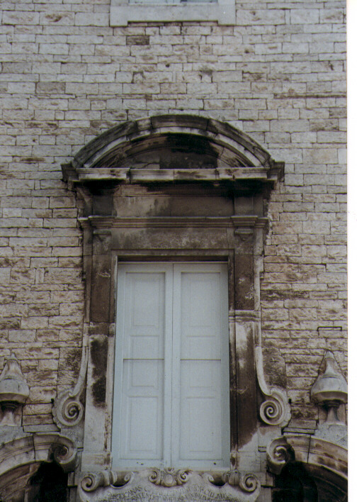 mostra di finestra - ambito Italia meridionale (sec. XVIII)