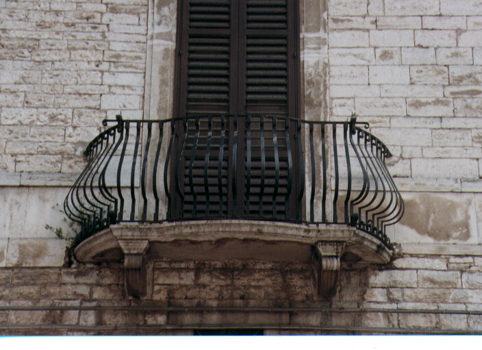 balcone, serie - ambito Italia meridionale (sec. XVIII)
