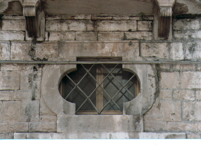 mostra di finestra, serie - ambito Italia meridionale (sec. XVIII)