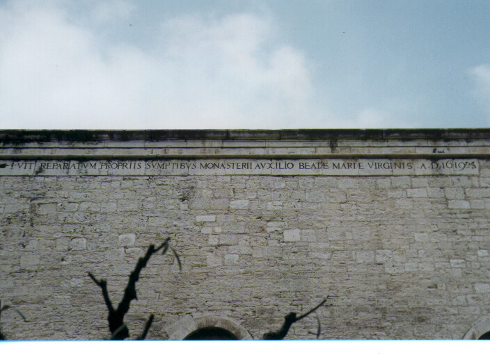 lapide documentaria - ambito Italia meridionale (sec. XVII)