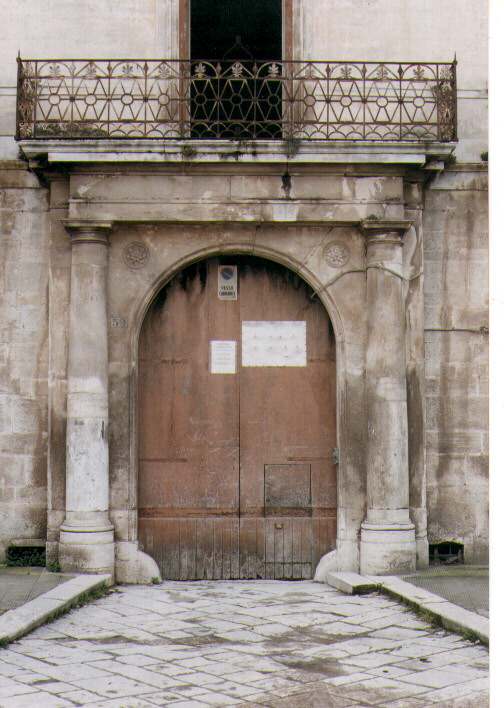 portale - ambito Italia meridionale (sec. XIX)