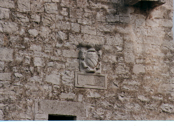 stemma gentilizio di Nicola Maria Tresca (rilievo) - ambito Italia meridionale (sec. XVII)