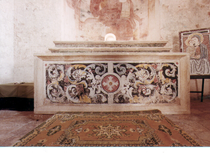 altare maggiore - ambito Italia meridionale (sec. XVIII)