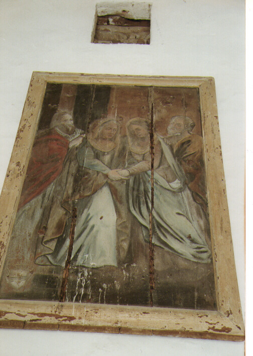 visitazione (dipinto) - ambito pugliese (seconda metà sec. XVI)