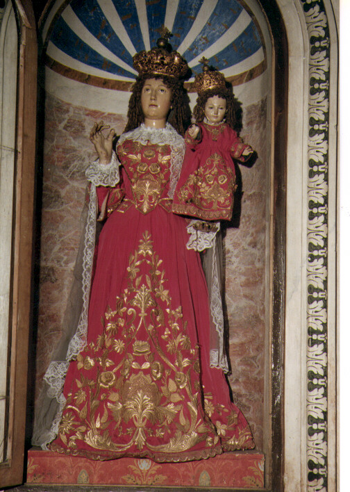 Maria Vergine Bambina e Sant'Anna (statua) - ambito pugliese (sec. XIX)