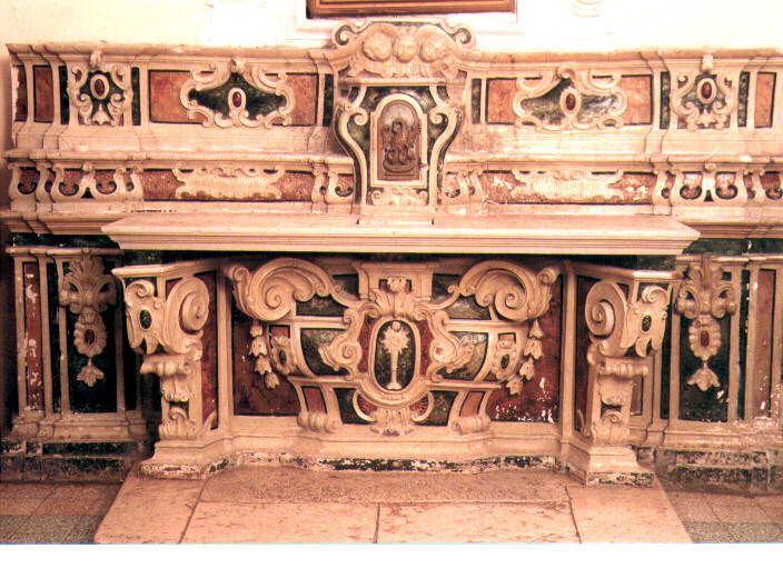 altare - ambito napoletano (prima metà sec. XVIII)