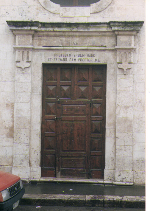 portale - ambito Italia meridionale (sec. XVIII)