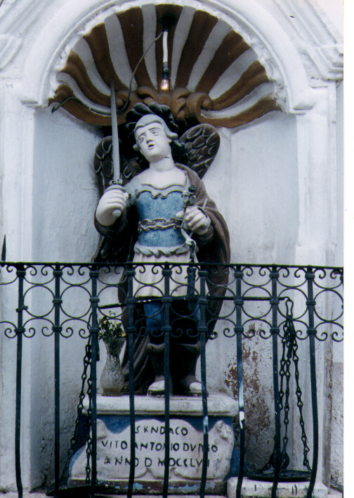 San Michele Arcangelo (statua) - manifattura pugliese (sec. XVIII)