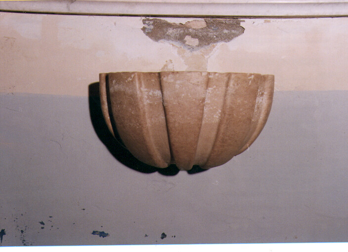 acquasantiera, serie - ambito Italia meridionale (inizio sec. XX)