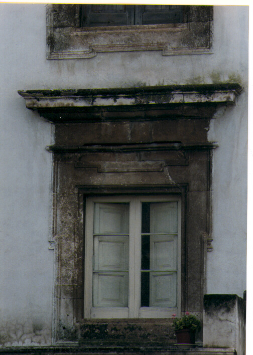 mostra di finestra, serie - ambito Italia meridionale (secc. XVII/ XVIII)