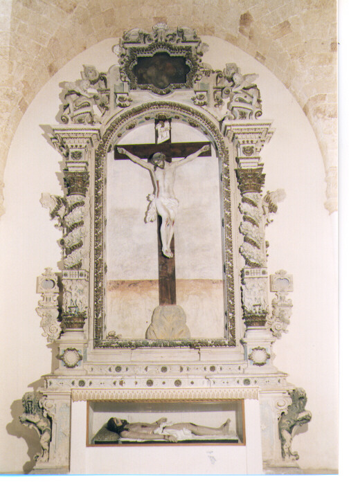 altare - ambito salentino (ultimo quarto sec. XVII)