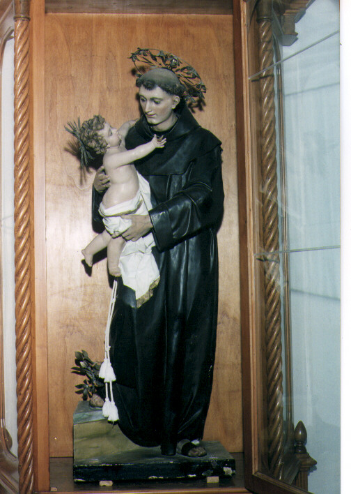 Sant'Antonio da Padova (statua) - ambito salentino (fine/inizio secc. XIX/ XX)