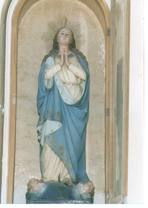 Immacolata Concezione (statua) di Colella G (fine/inizio secc. XIX/ XX)