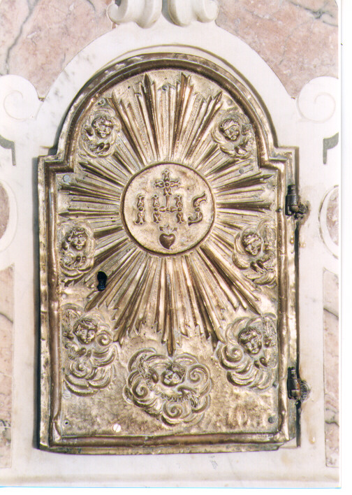 sportello di tabernacolo - ambito Italia meridionale (seconda metà sec. XVIII)