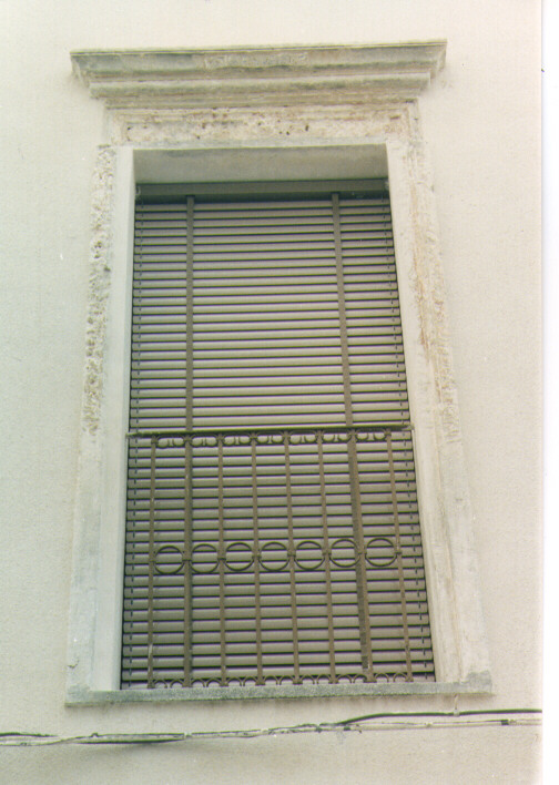 mostra di finestra - ambito salentino (ultimo quarto sec. XVI)
