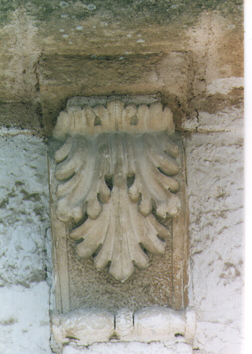 chiave di volta - ambito salentino (inizio sec. XX)