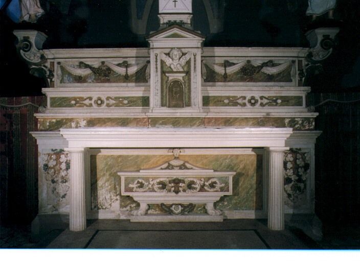 altare maggiore - ambito salentino (sec. XIX)