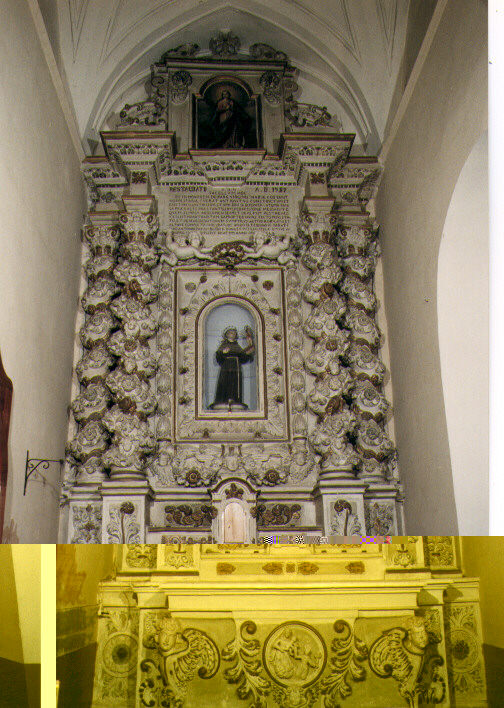 altare - ambito salentino (sec. XVIII)