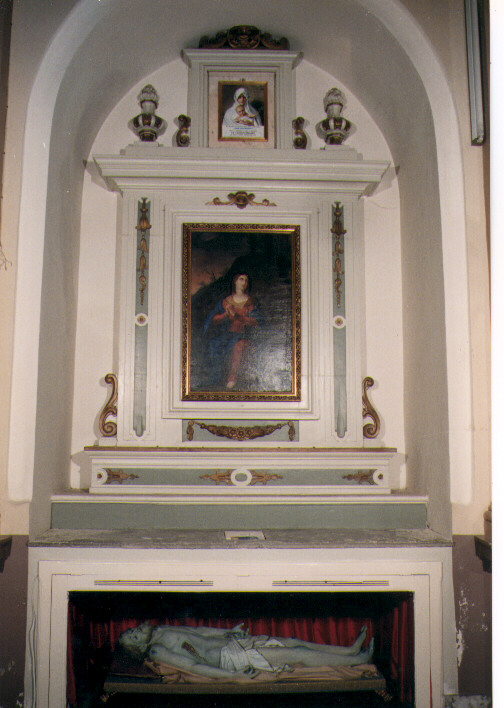 altare - ambito salentino (seconda metà sec. XIX)