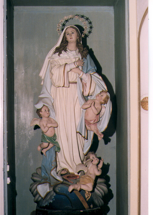 Madonna Immacolata (statua) - bottega salentina (ultimo quarto sec. XIX)