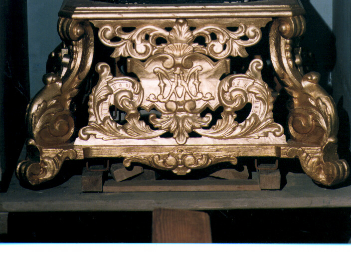 base processionale - ambito salentino (ultimo quarto sec. XIX)