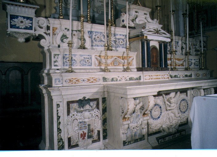 altare maggiore - ambito salentino (sec. XIX)