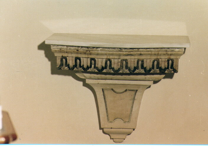 mensola, serie - ambito salentino (seconda metà sec. XIX)