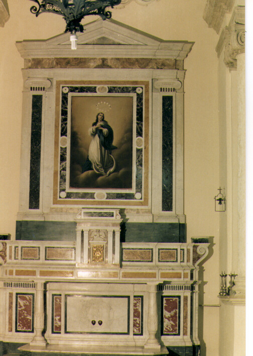 altare - ambito Italia meridionale (sec. XIX)