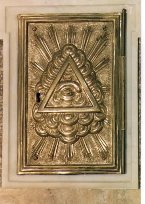 sportello di tabernacolo - ambito Italia meridionale (sec. XIX)