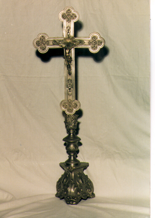 croce d'altare - ambito Italia meridionale (metà sec. XIX)