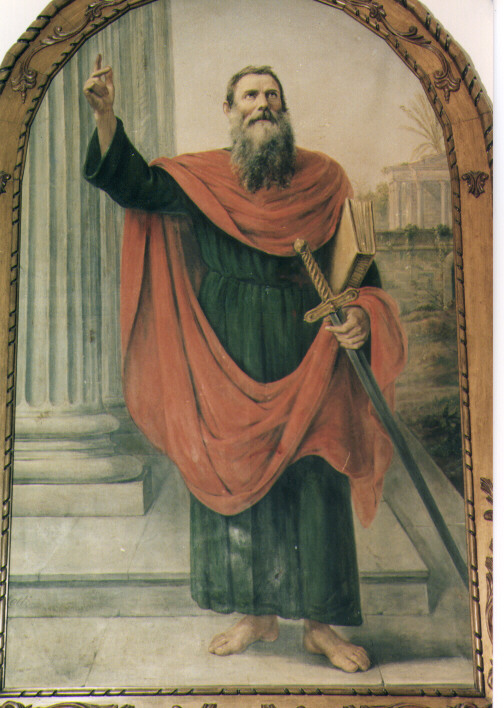 San Paolo (dipinto) di Lotti Giacomo (primo quarto sec. XX)