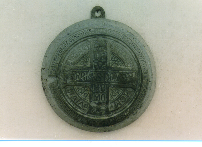 targa devozionale - manifattura romana (sec. XX)