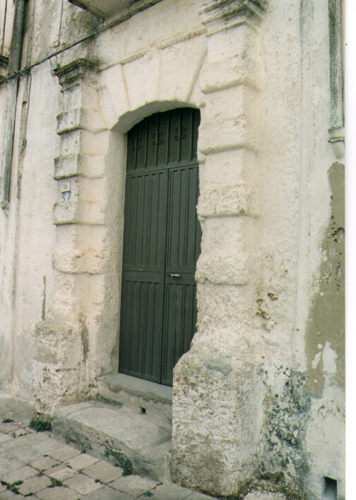 portale - ambito salentino (ultimo quarto sec. XVIII)