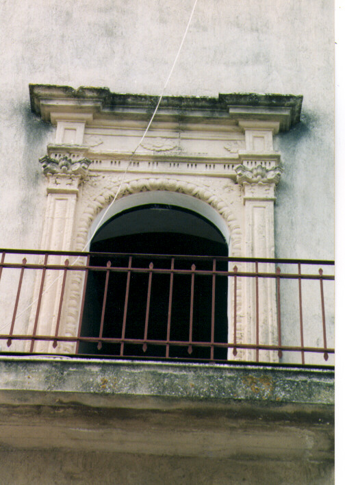 mostra di finestra - ambito salentino (prima metà sec. XVIII)