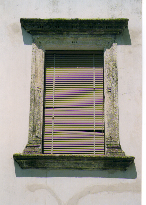 mostra di finestra - ambito salentino (primo quarto sec. XVII)