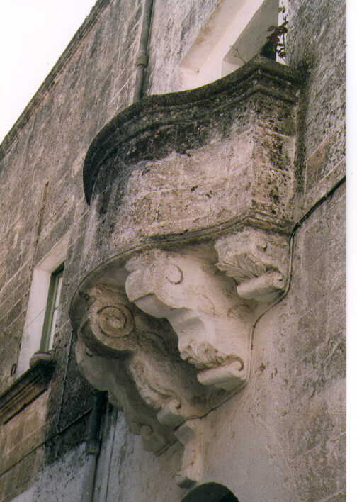 balcone - ambito salentino (prima metà sec. XVII)